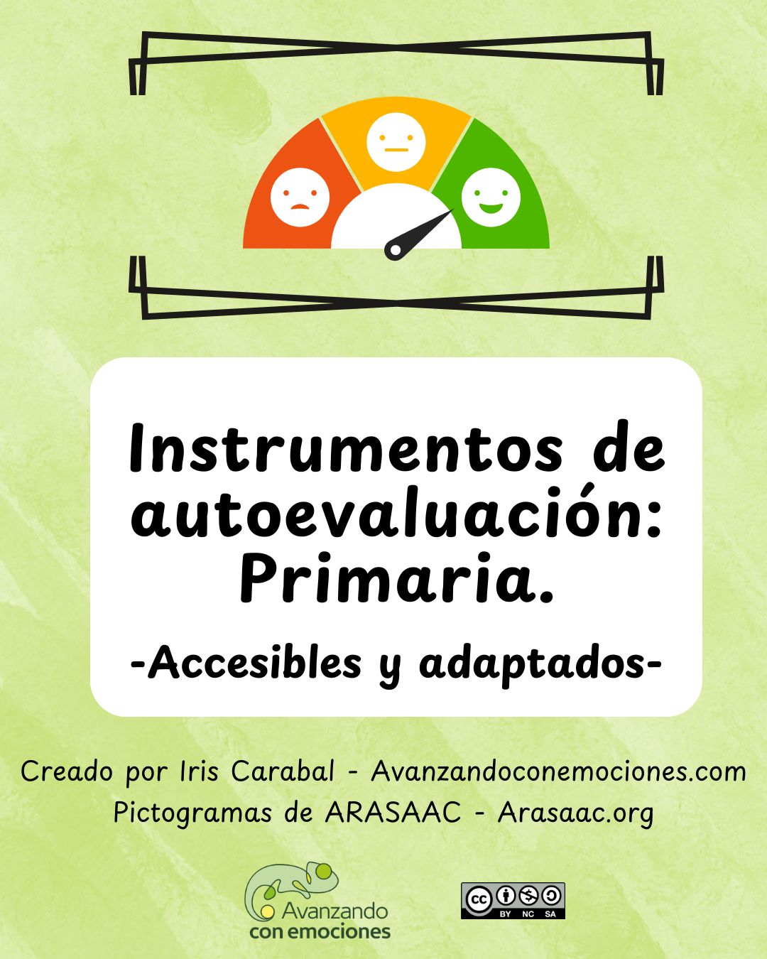 Instrumentos de autoevaluación accesible: Primaria - Avanzando con ...